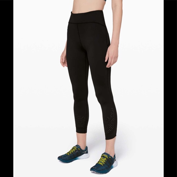 Lululemon Going Strong Tight 25" in Black Size 8 - Picture 1 of 7